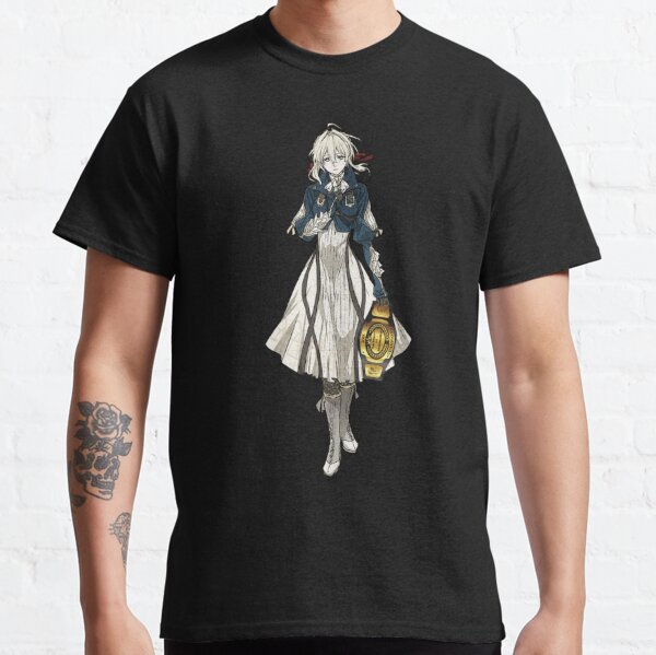 Violet Evergarden Anime Classic T-Shirt RB0407 product Offical violet evergarden Merch